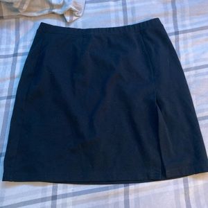 thrifted black skirt